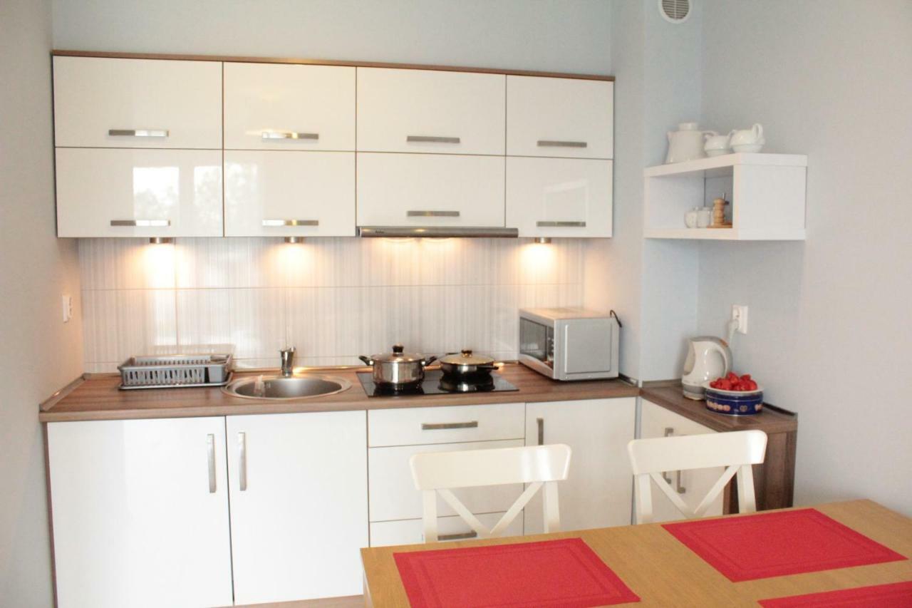 Apartament Kapitanski Bursztynowe Komnaty ดาร์โลฟโก ภายนอก รูปภาพ